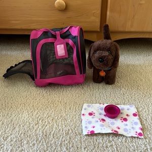 American Girl Doll Puppy